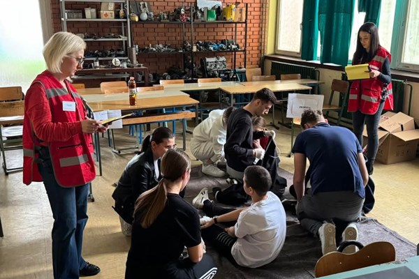 Provedena prva razina Natjecanja mladih Hrvatskog Crvenog križa